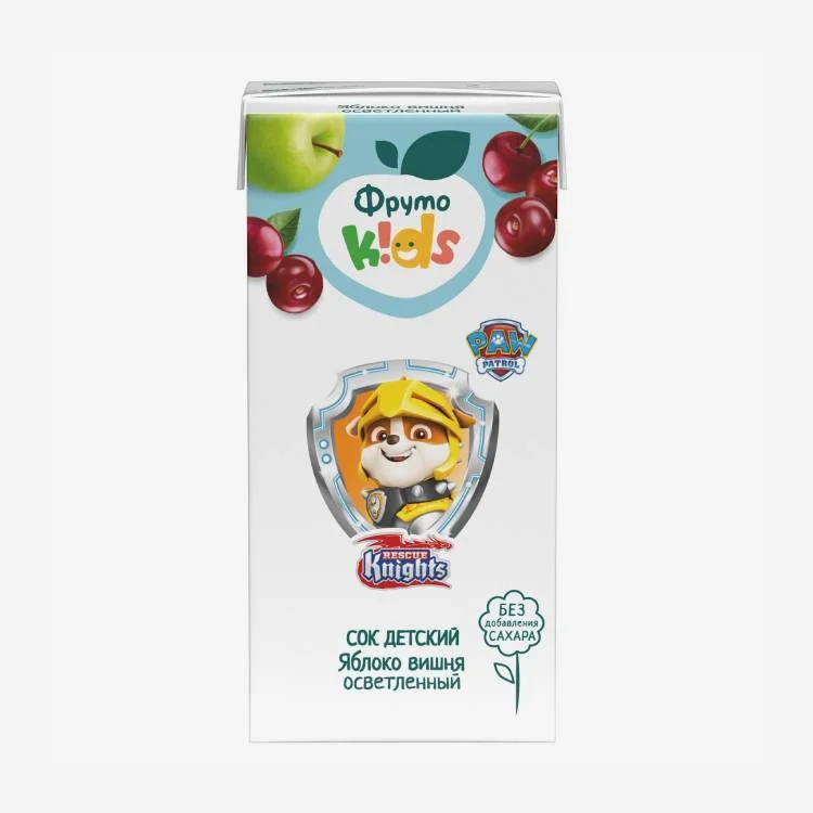 Ֆրուտո Kids հյութ խնձոր և բալ