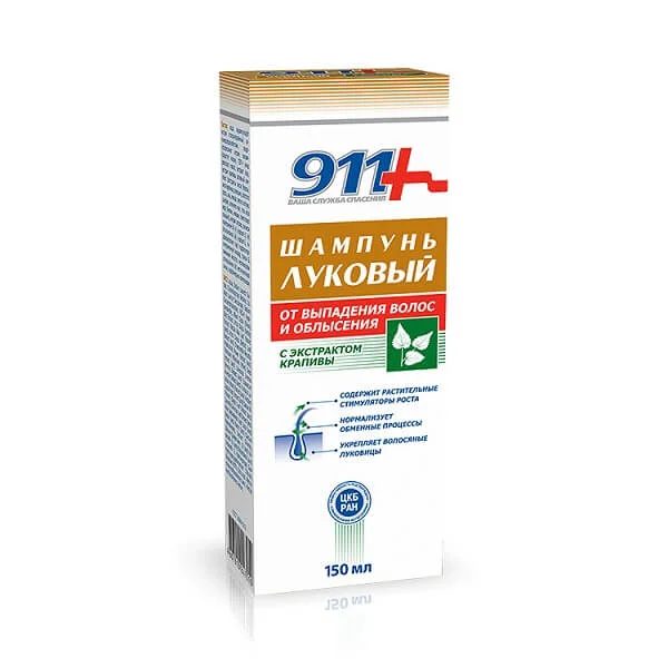 911 Սոխային շամպուն եղինջի էքստրակտով